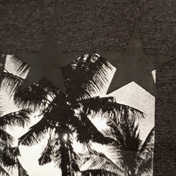 Hustle Avenue Palm Trees and Starts Tshirt Mens M - Picture 7 of 7